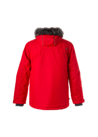 Красная зимняя куртка зимняя marten 2 Huppa