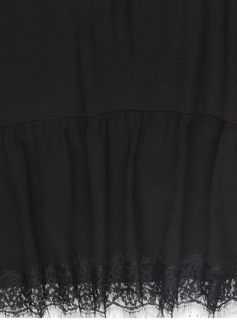 Чорна кежуал сукня а-силует Tigha однотонна