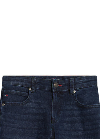 Синие демисезонные зауженные джинсы Tommy Hilfiger