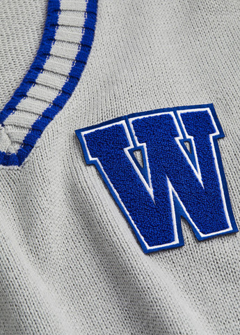 Серый зимний пуловер пуловер H&M