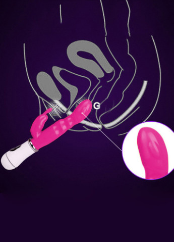 Вибратор (Кролик) USB Langsha (251846869)