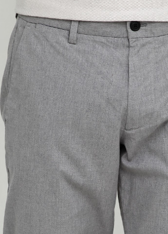 Серые кэжуал демисезонные зауженные брюки Gap
