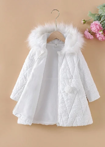 Біла демісезонна куртка SHEIN
