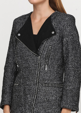 Черно-белое демисезонное Пальто пиджак H&M