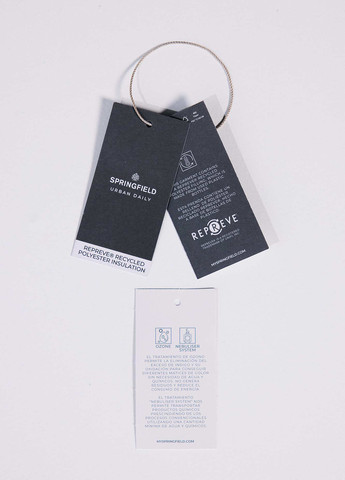 Синие демисезонные зауженные джинсы Springfield