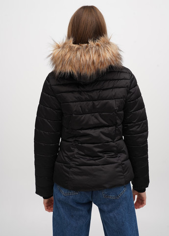 Черная демисезонная куртка H&M