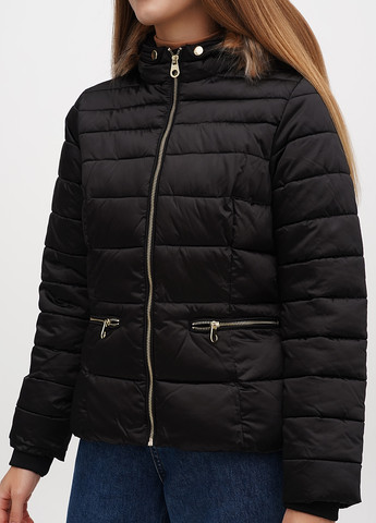 Черная демисезонная куртка H&M