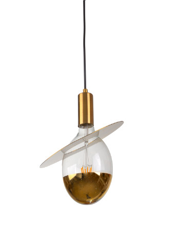 Люстра подвес на 1 лампочку BR-01 654S/1 E27 G Brille (251891803)