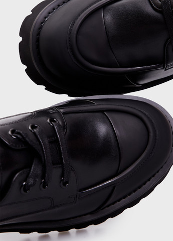 PRPY Туфли дерби черный з натуральная кожа, китай — демисезон (322523609)