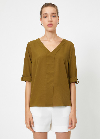 Хаки блуза KOTON