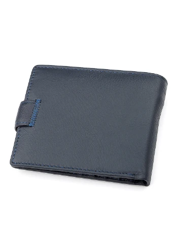 Чоловічий шкіряний гаманець 12,5х10х3 см st leather (252128781)