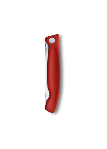 Кухонный нож SwissClassic Foldable Paring 11 см Serrated Red (6.7831.FB) Victorinox (254069555)