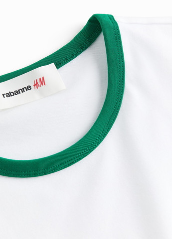 Футболка H&M х Rabanne - (322505229)