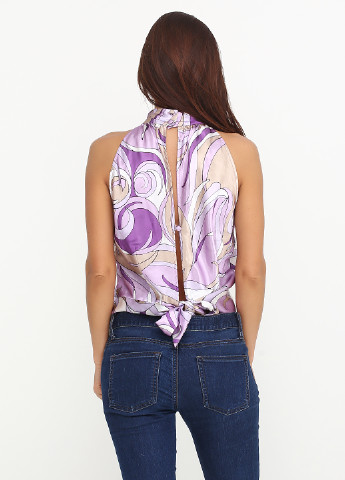 Сиреневая летняя блуза Etam