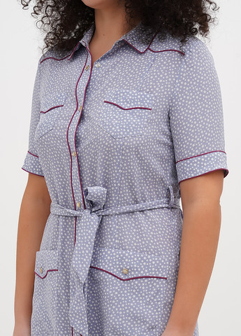 Блакитна кежуал сукня Coach зірки