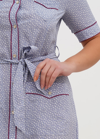 Блакитна кежуал сукня Coach зірки