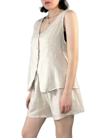 Костюм (жилет, шорти) SHEIN (332671093)