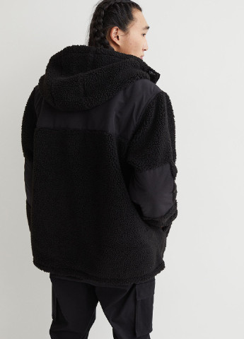 Чорна демісезонна куртка H&M