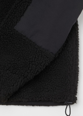 Чорна демісезонна куртка H&M