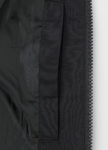 Чорна демісезонна куртка H&M