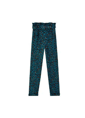 Штани,зелений в візерунки, Pull & Bear (256788319)