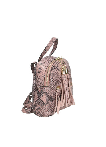 Рюкзак Italian Bags однотонна рожева кежуал