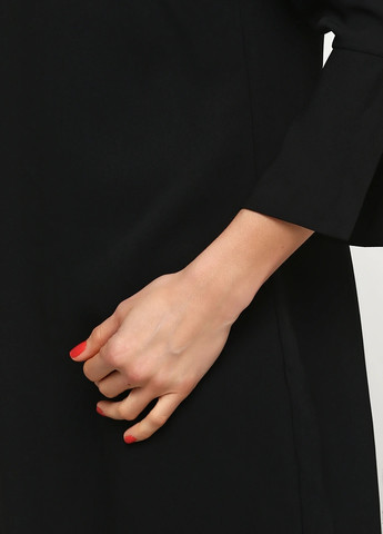 Чорна кежуал сукня а-силует H&M однотонна