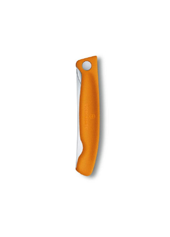 Кухонный нож SwissClassic Foldable Paring 11 см Serrated Orange (6.7836.F9B) Victorinox (254069742)