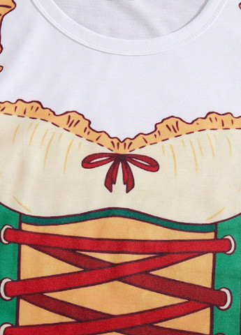 Біла літня футболка SHEIN