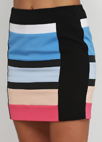 Разноцветная кэжуал в полоску юбка DKNY карандаш