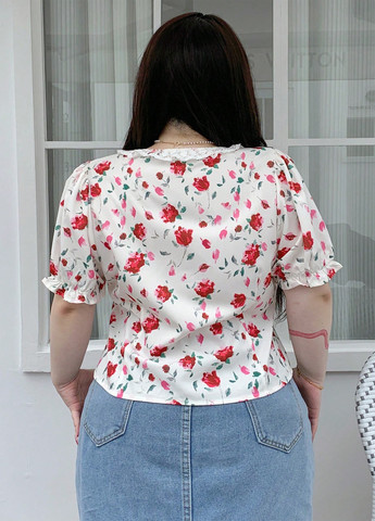 Белая блуза SHEIN