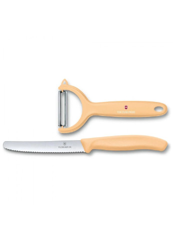 Набор ножей SwissClassic Paring Set Tomato and Kiwi Light Orange (6.7116.23L92) Victorinox оранжевые,