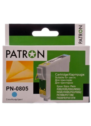 Картридж EPSON R265/285/360,RX560/585/685,P50,PX650 LIGHT CYAN (T0805 (PN-0805) Patron EPSON R265/285/360,RX560/585/685,P50,PX650 LIGHT C (247615155)