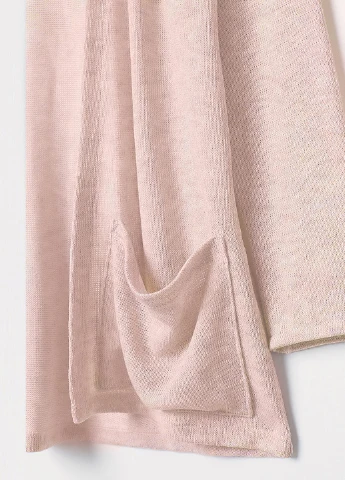 Розовый демисезонный кардиган H&M