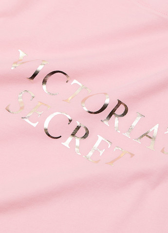 Розовая всесезон пижама (футболка, шорты) футболка + шорты Victoria's Secret