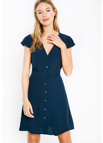 Темно-синее кэжуал платье Jack Wills однотонное
