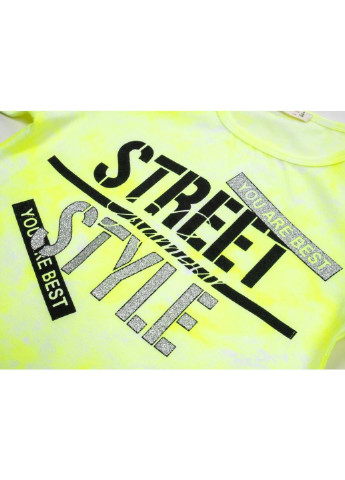 Черный демисезонный набор детской одежды street style (15979-128g-green) Breeze