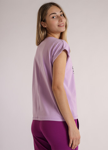 Фіолетова літня футболка BBL