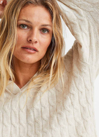 Кремовий демісезонний светр H&M