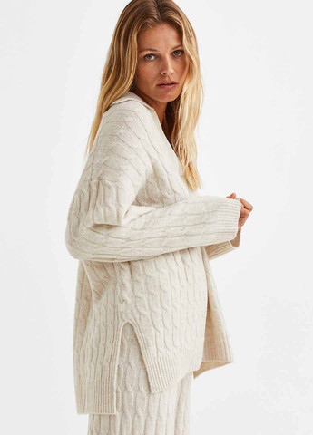 Кремовий демісезонний светр H&M