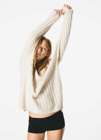 Кремовий демісезонний светр H&M