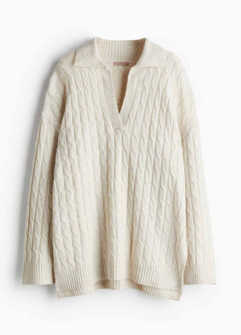 Кремовий демісезонний светр H&M