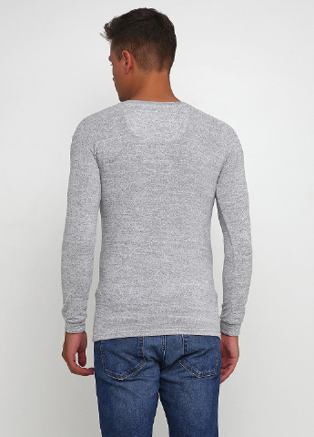 Серый демисезонный пуловер пуловер M.O.D.