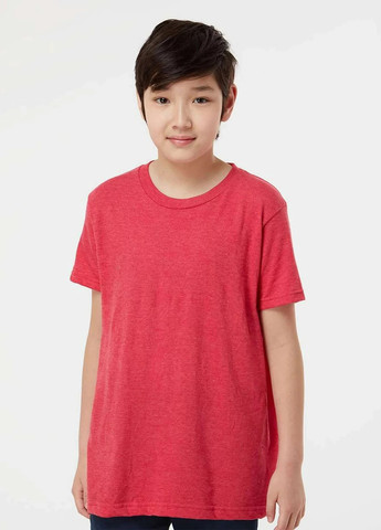 Красная летняя футболка Tultex