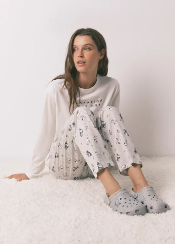 Серые тапочки Women'secret