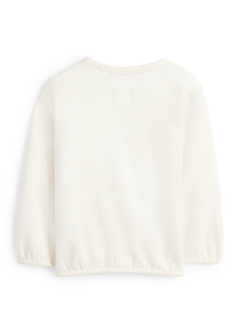 Молочний демісезонний лонгслів C&A