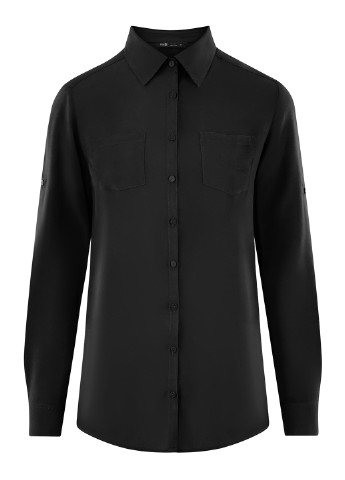 Чорна демісезонна блуза Oodji