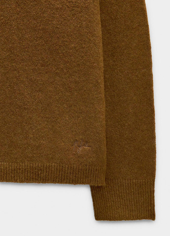 Коричневый демисезонный свитер пуловер Parfois