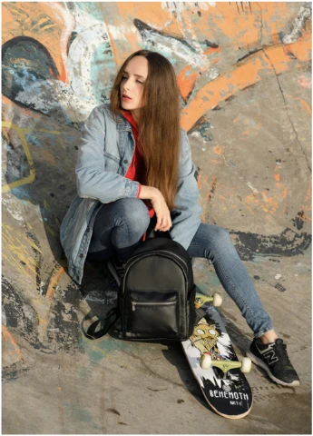 Жіночий рюкзак 35х12х25 см Sambag (210478577)