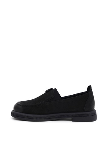 Lola Andy Туфли лоферы черный з натуральный нубук, китай — демисезон (361362367)